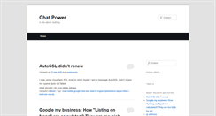 Desktop Screenshot of chatpower.eu